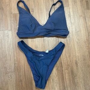 Blue Aerie bikini set